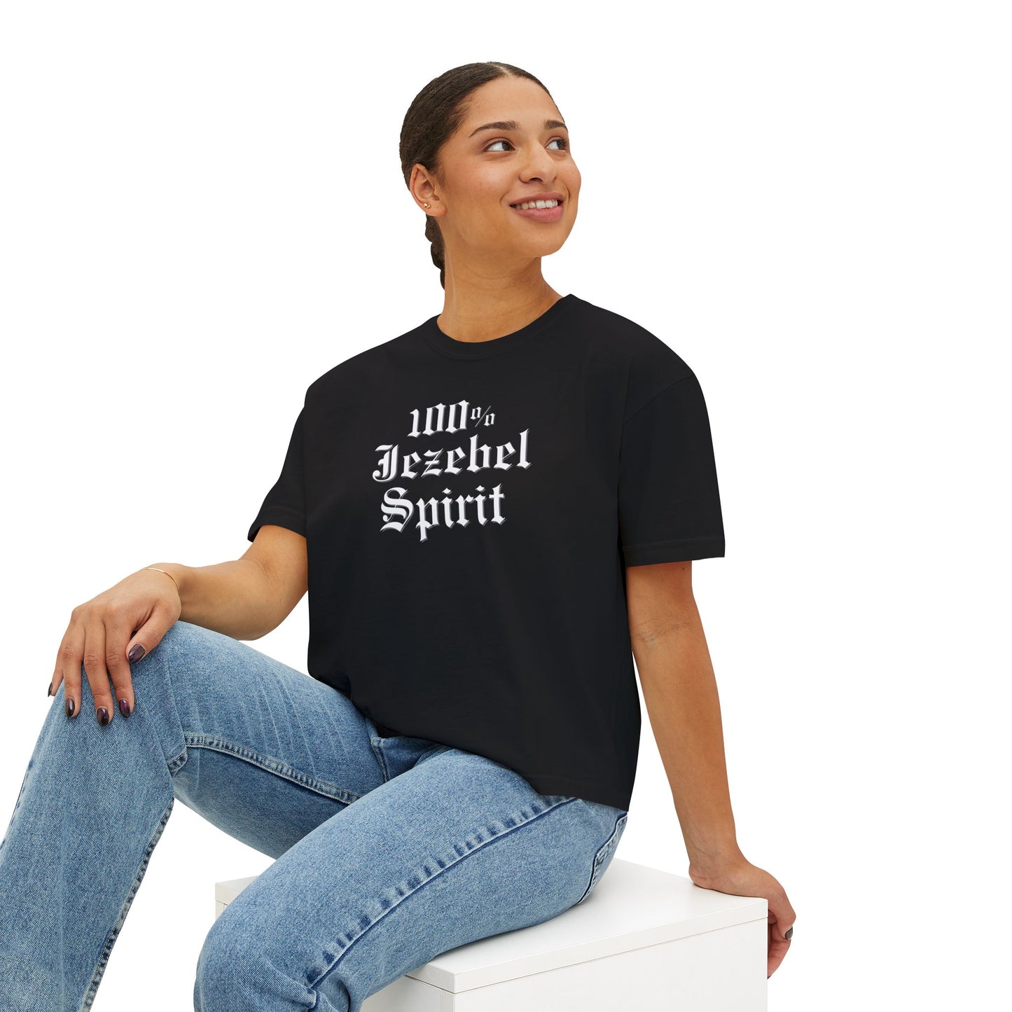 100% Jezebel Spirit - Relaxed Fit T-Shirt