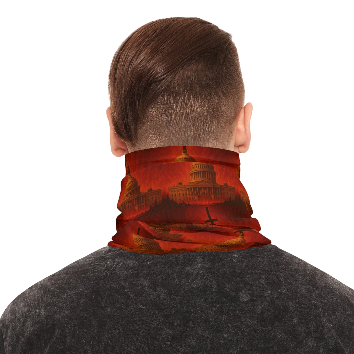 Let It Fucking Burn! Lightweight Face Covering Neck Gaiter