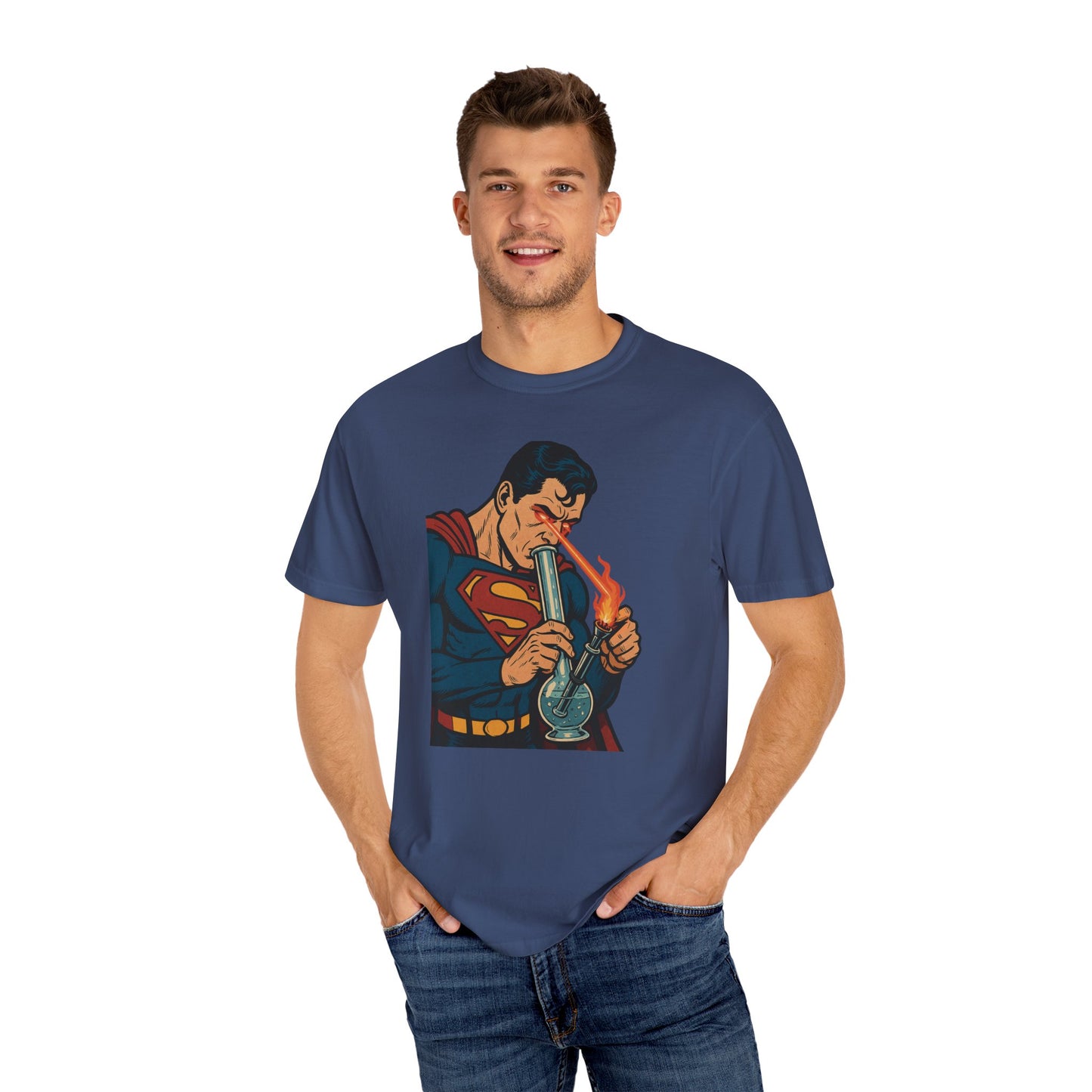 Super Bong Bong Superhero Unisex Cotton T-Shirt
