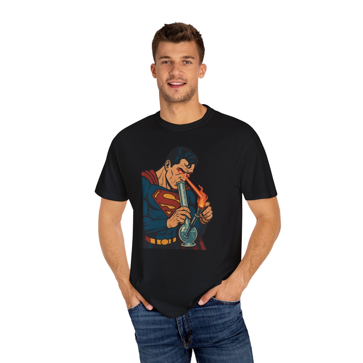 Super Bong Bong Superhero Unisex Cotton T-Shirt