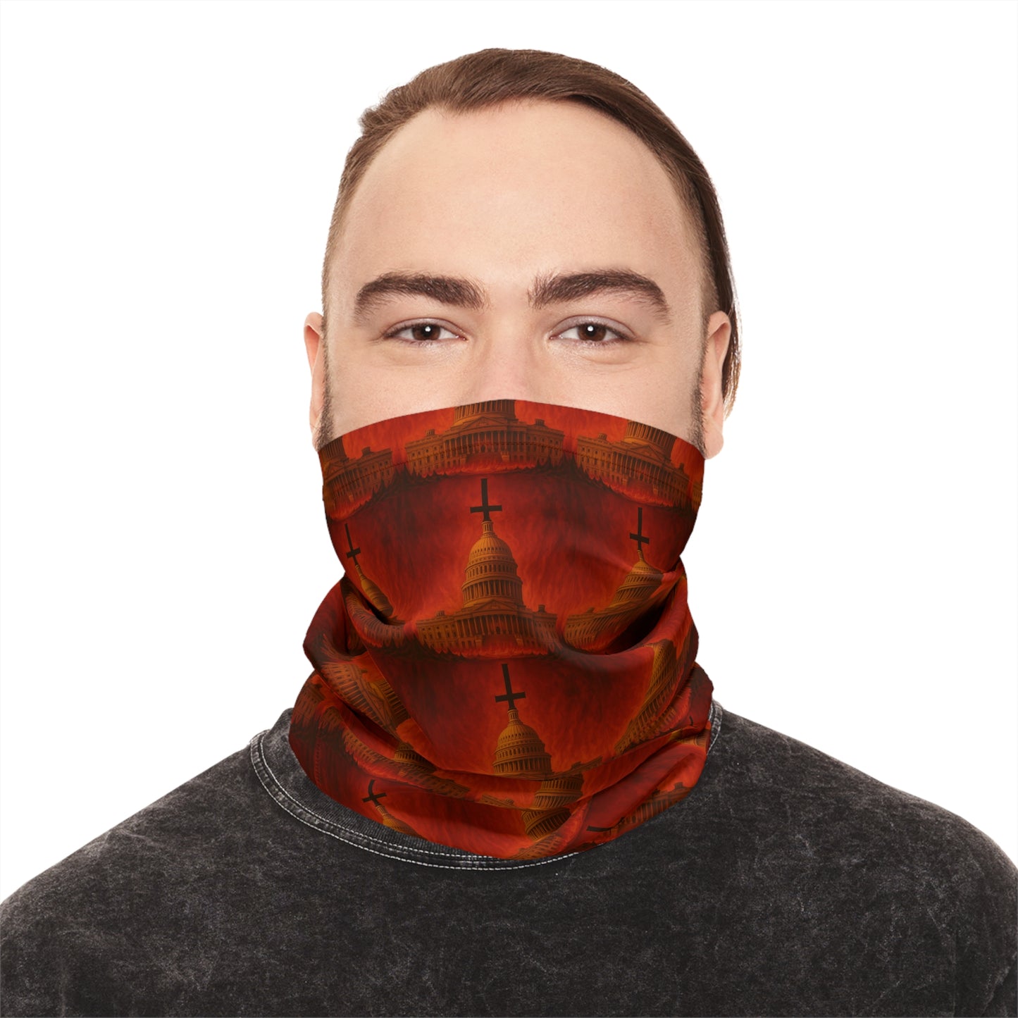 Let It Fucking Burn! Lightweight Face Covering Neck Gaiter