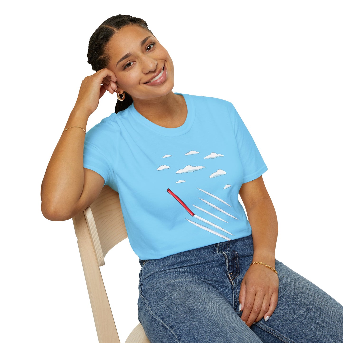 Chemtrail Coke Party - Unisex Softstyle T-Shirt