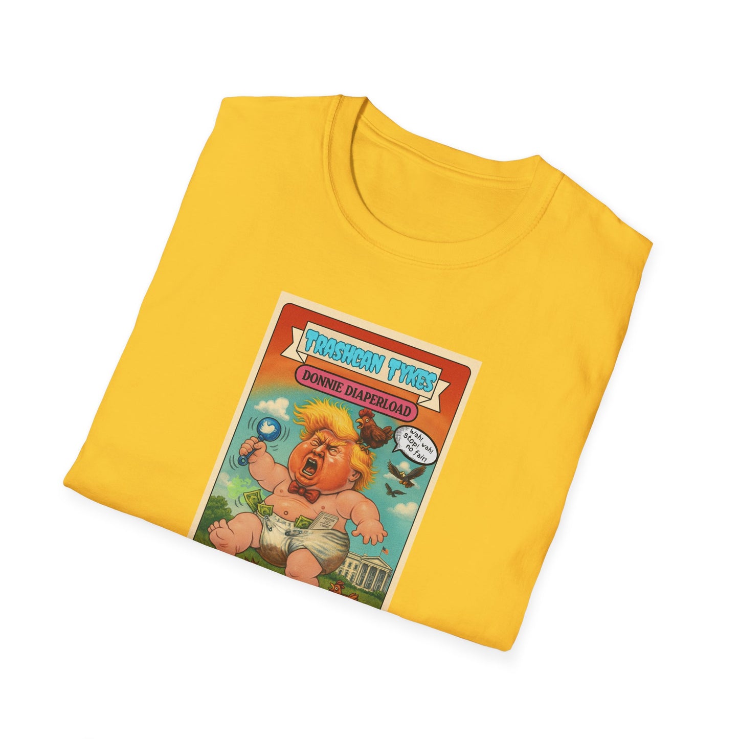 Trashcan Tykes Donnie Diaperload - Casual T-Shirt