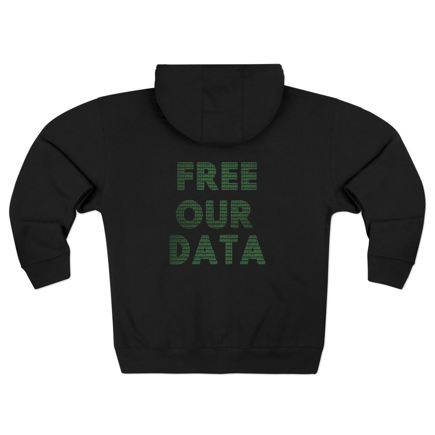 Free Our Data - Unisex Zip Hoodie