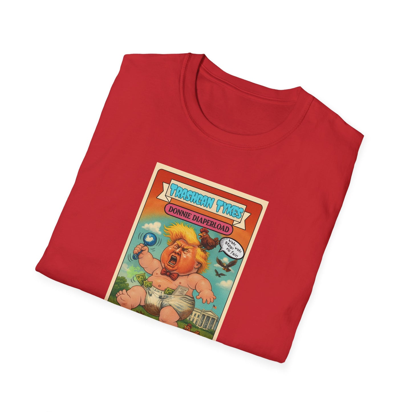 Trashcan Tykes Donnie Diaperload - Casual T-Shirt