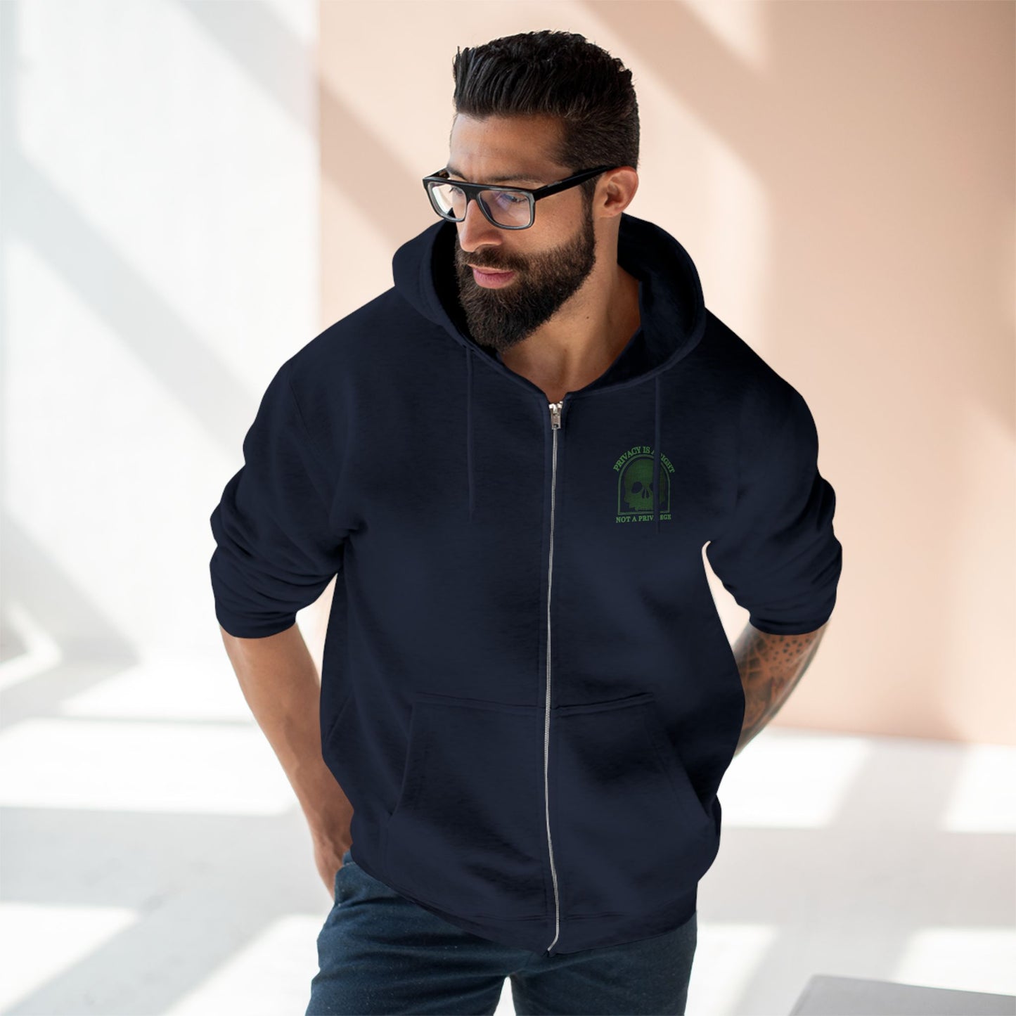 Free Our Data - Unisex Zip Hoodie