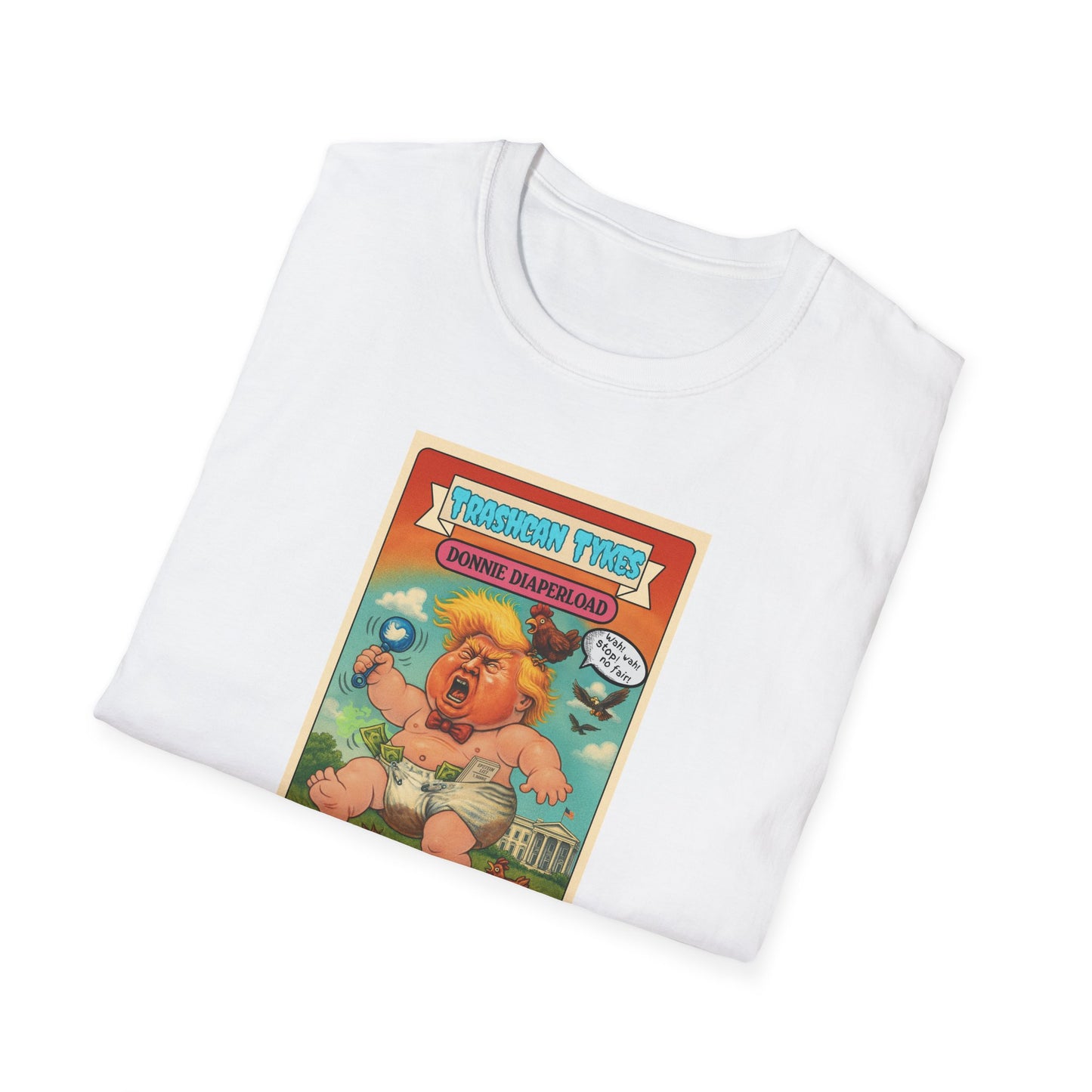 Trashcan Tykes Donnie Diaperload - Casual T-Shirt
