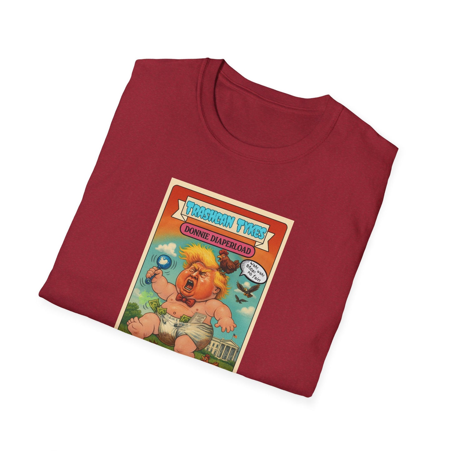 Trashcan Tykes Donnie Diaperload - Casual T-Shirt