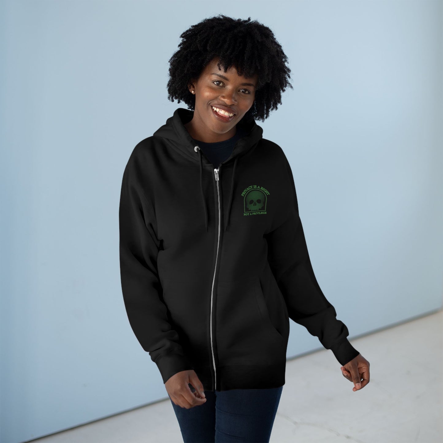 Free Our Data - Unisex Zip Hoodie