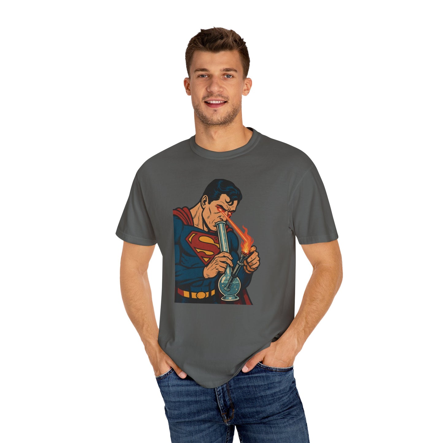 Super Bong Bong Superhero Unisex Cotton T-Shirt