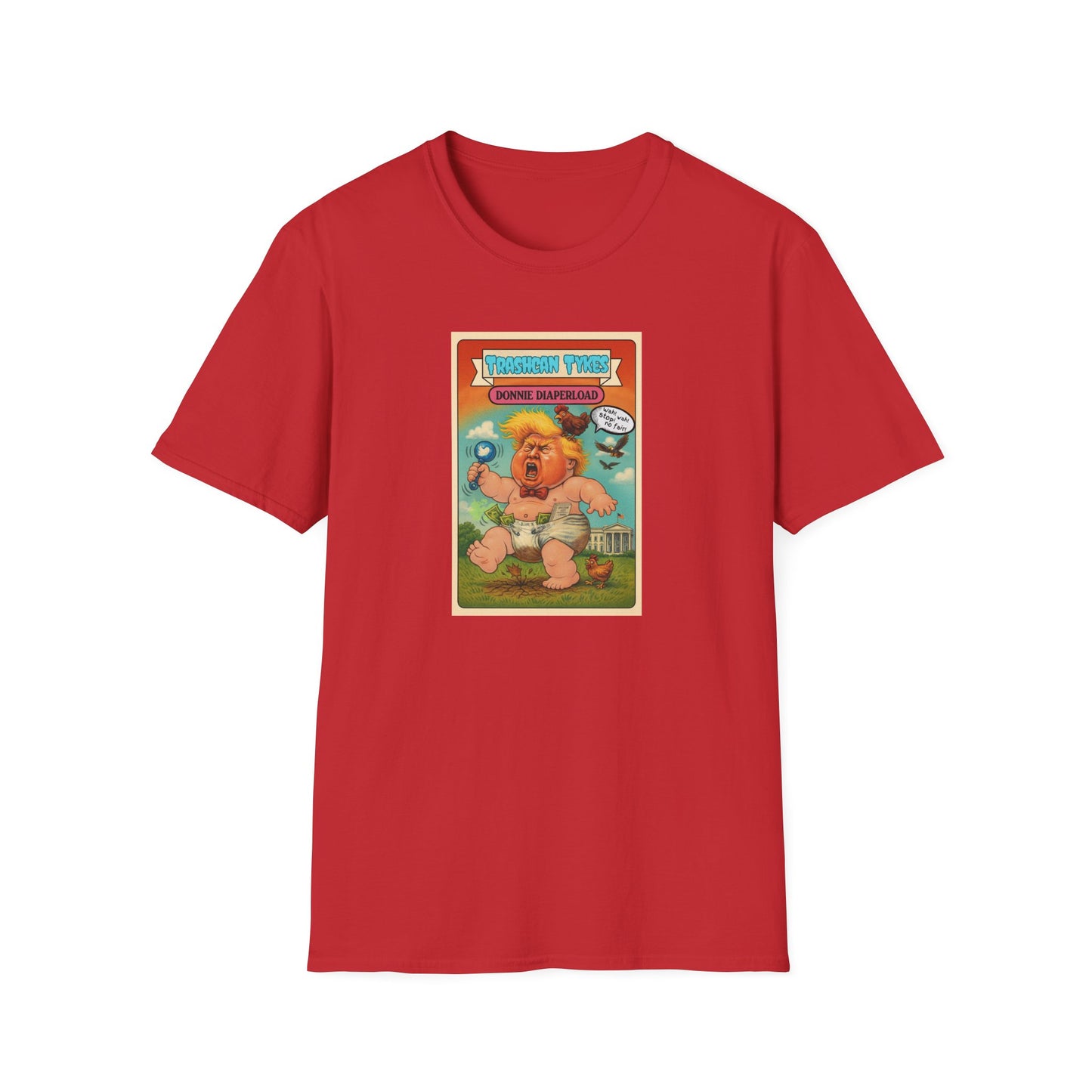 Trashcan Tykes Donnie Diaperload - Casual T-Shirt