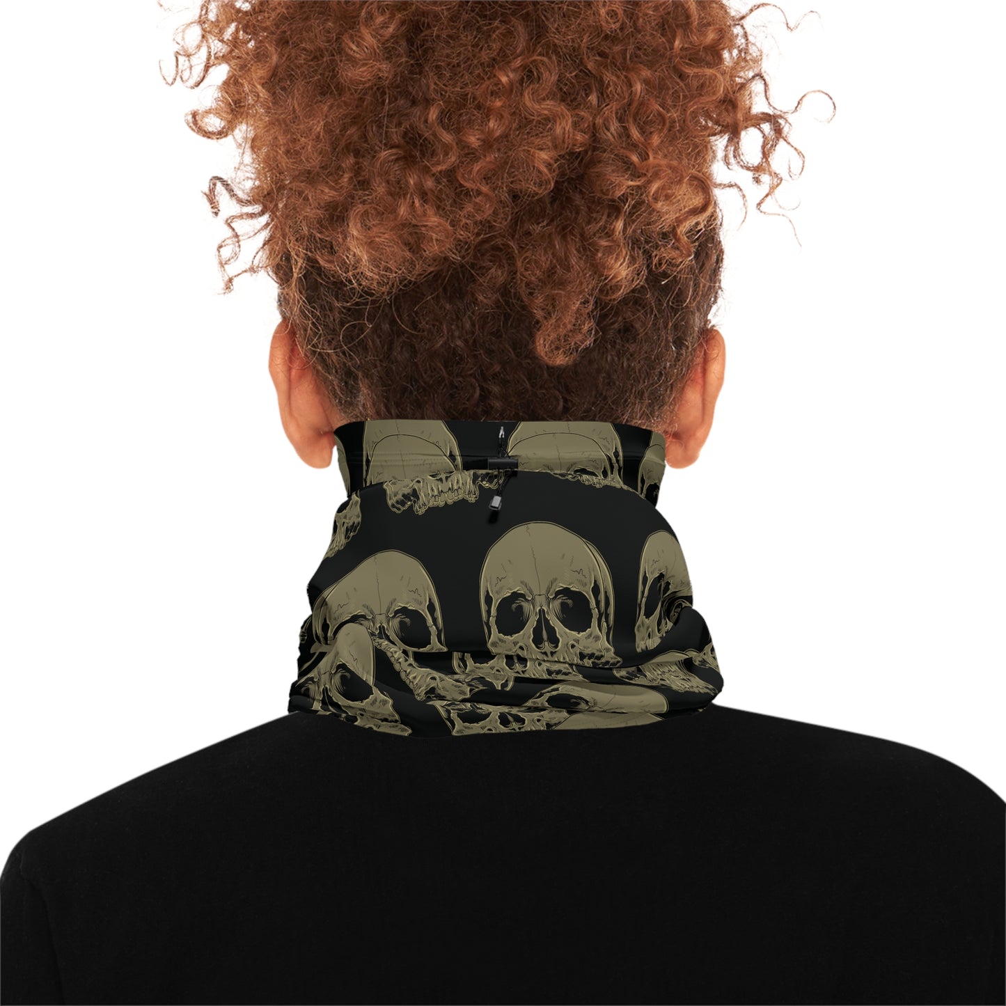 Skull Print Winter Neck Gaiter