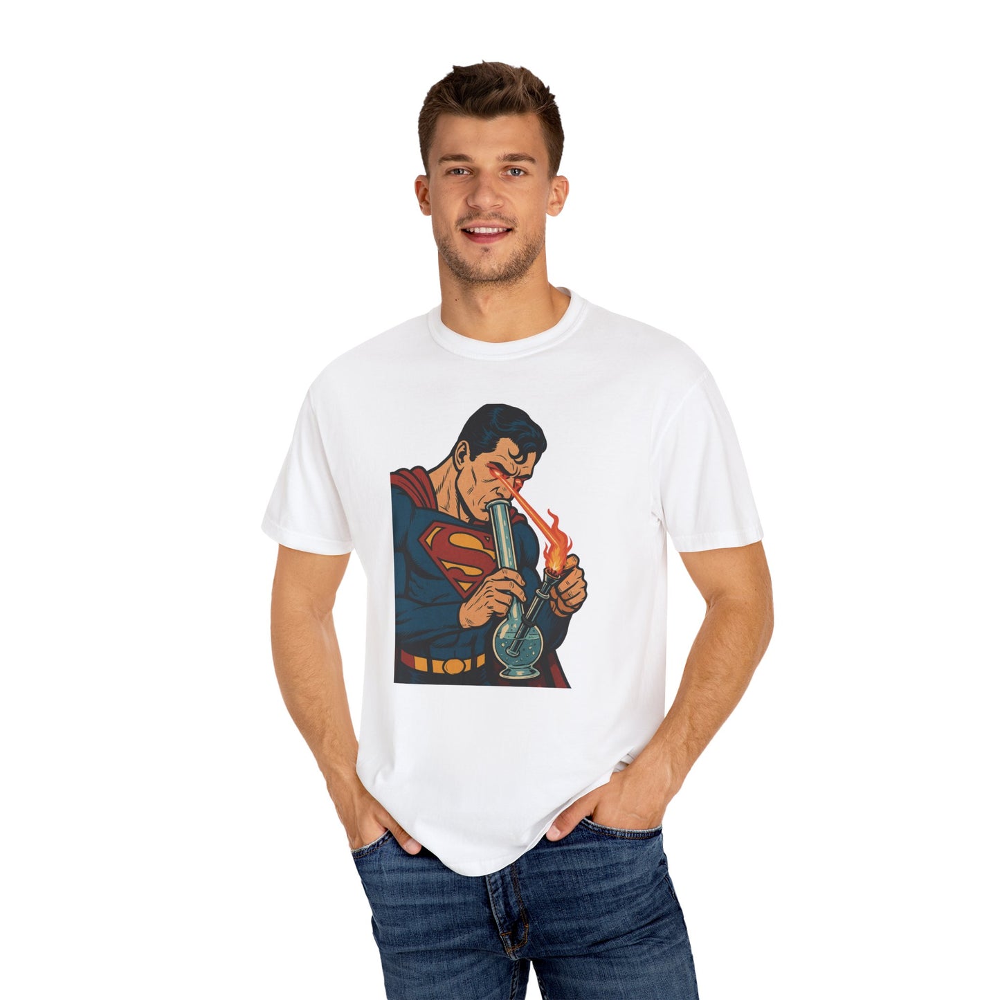 Super Bong Bong Superhero Unisex Cotton T-Shirt