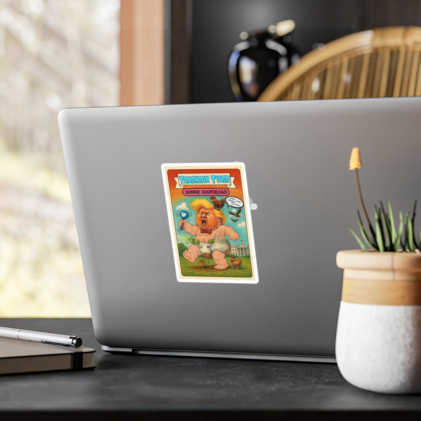 Trashcan Tykes Donnie Diaperload - Sticker
