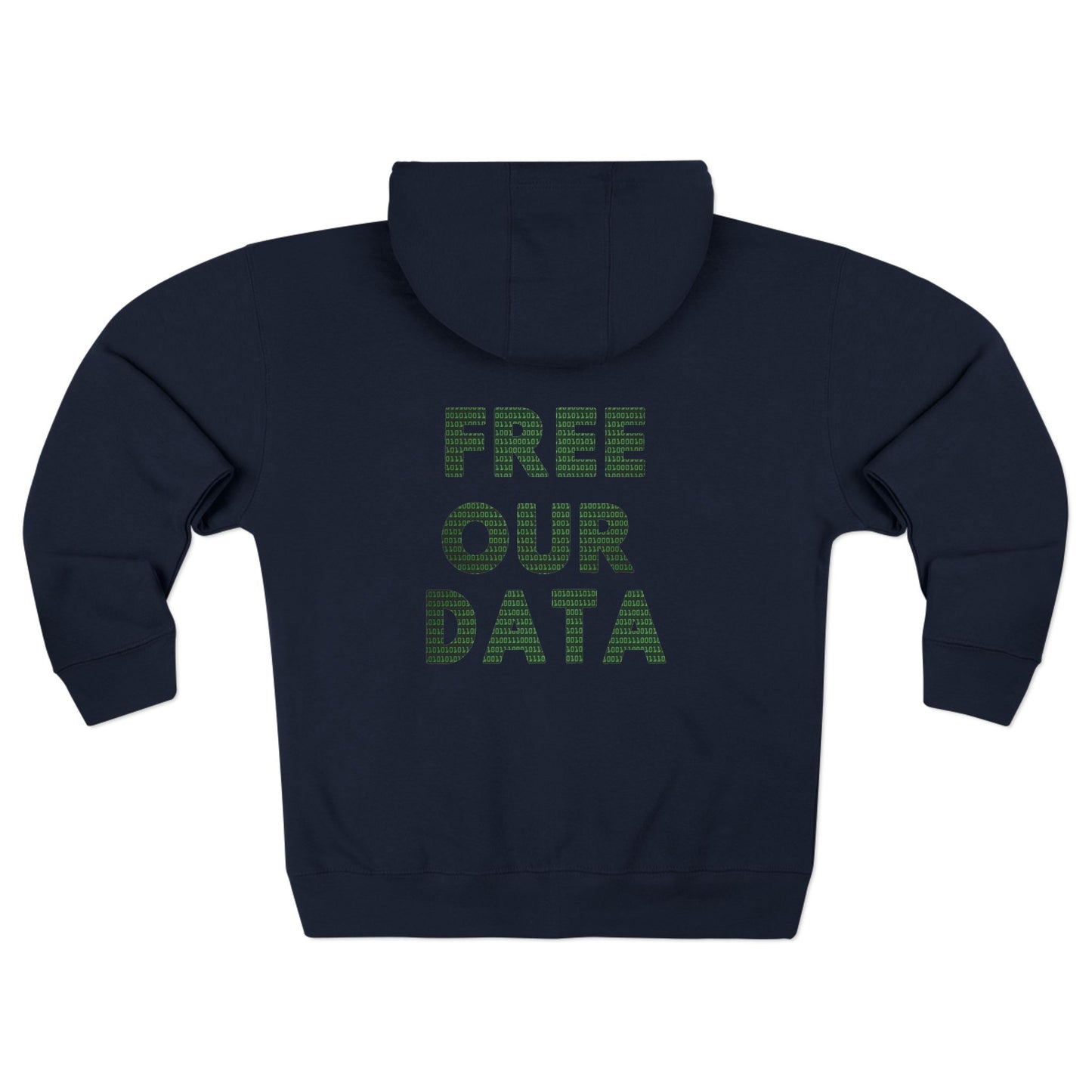 Free Our Data - Unisex Zip Hoodie