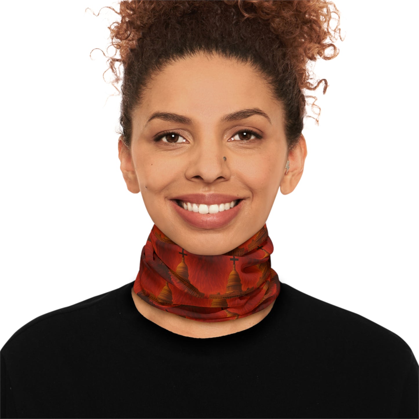 Let It Fucking Burn! Lightweight Face Covering Neck Gaiter