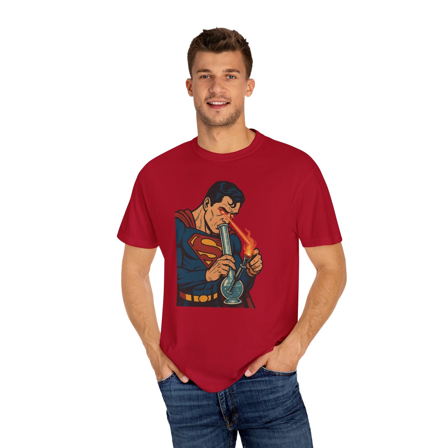 Super Bong Bong Superhero Unisex Cotton T-Shirt