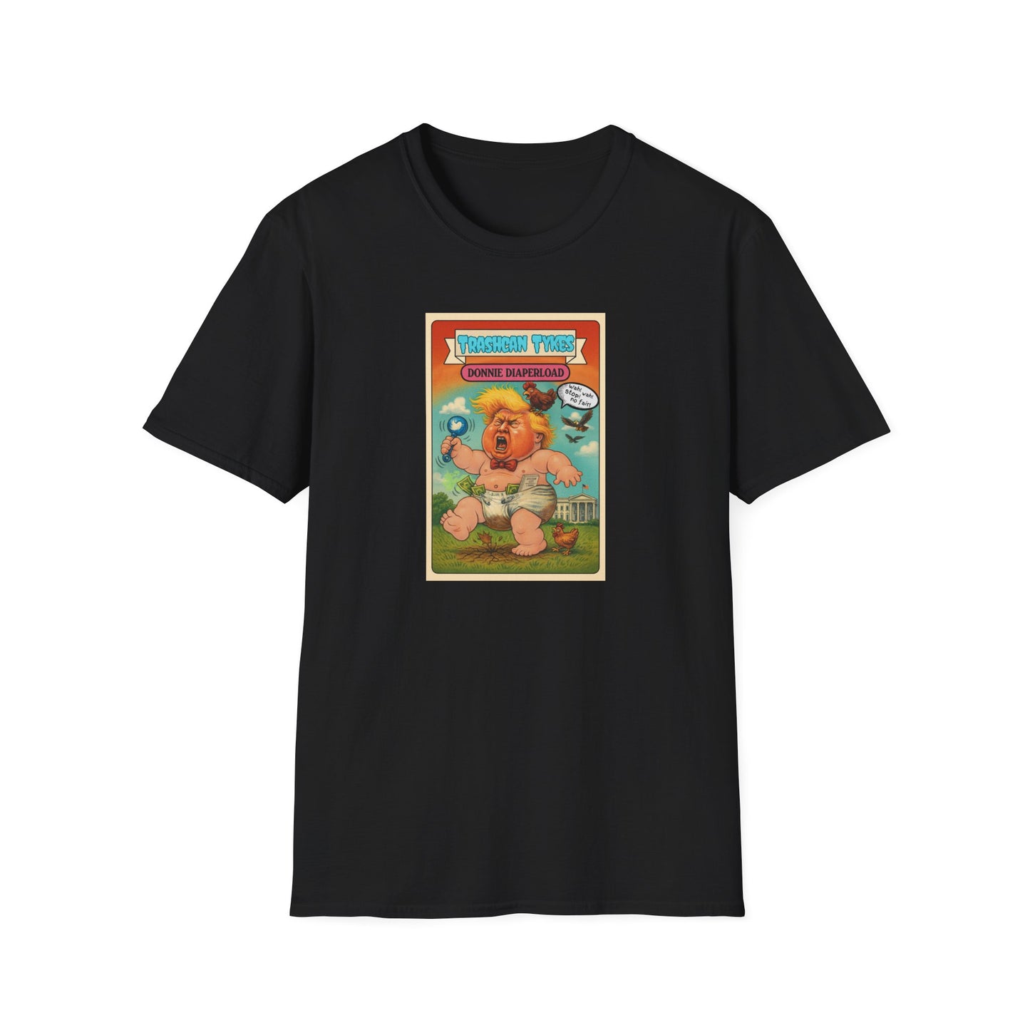 Trashcan Tykes Donnie Diaperload - Casual T-Shirt