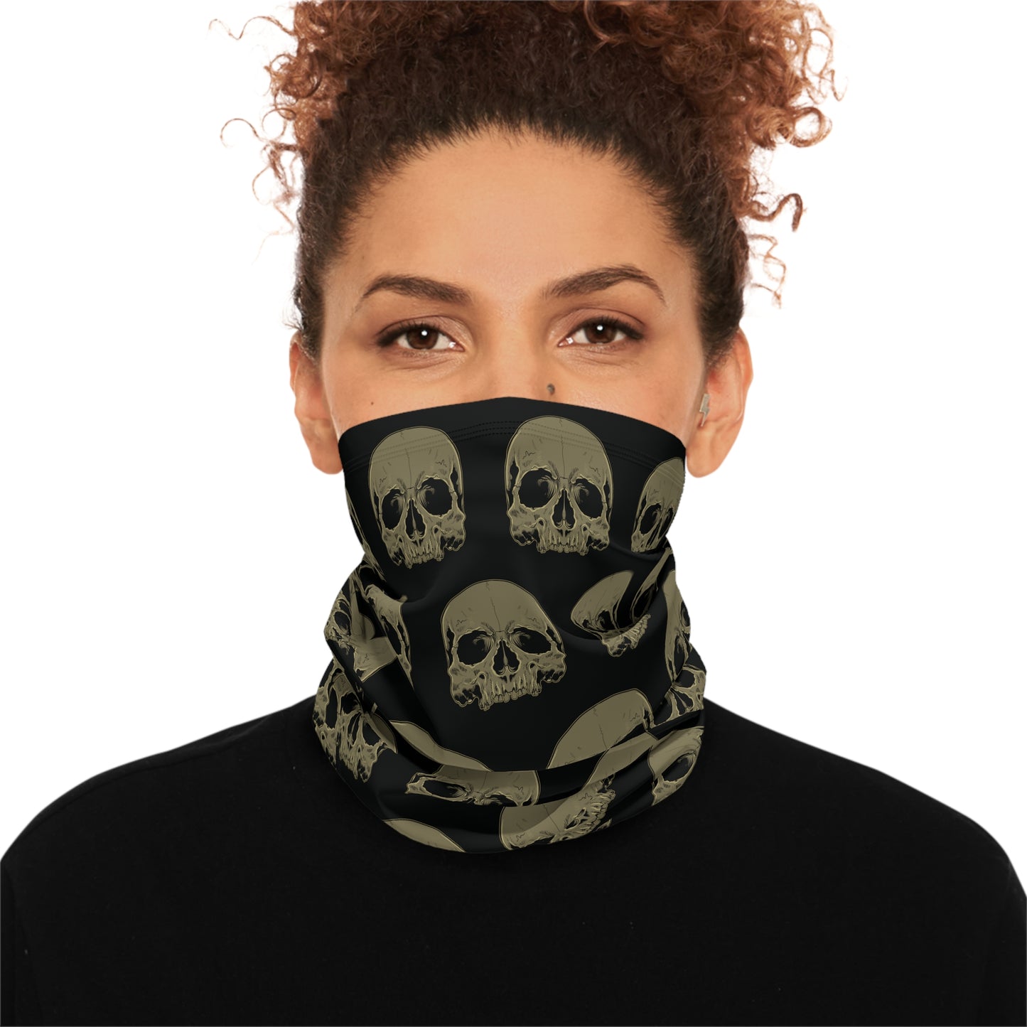 Skull Print Winter Neck Gaiter