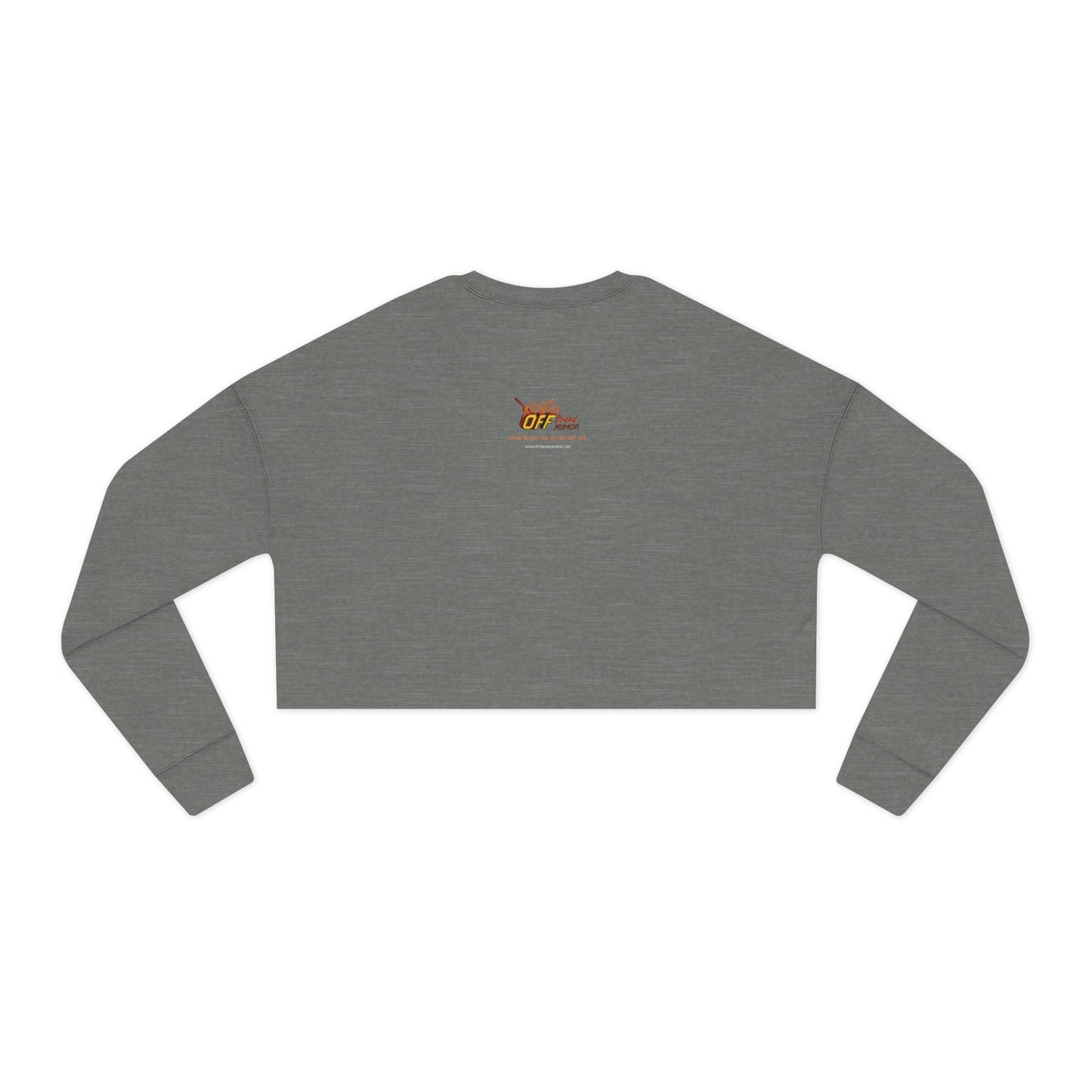 Cropped Sweatshirt WWMRD  — Vintage Mister Rogers Portrait Graphic