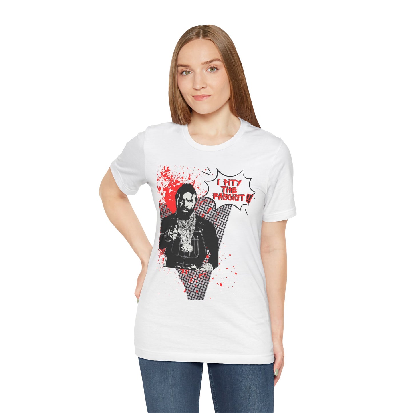 I Pity the Fascist! - Retro Punk Comic-Style Graphic Tee