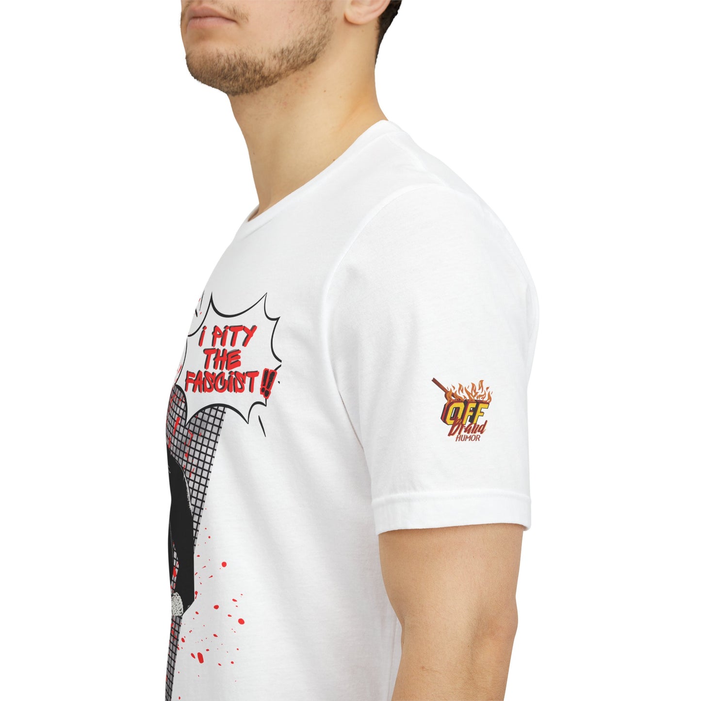 I Pity the Fascist! - Retro Punk Comic-Style Graphic Tee