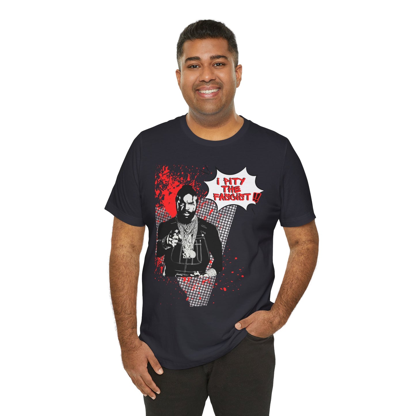 I Pity the Fascist! - Retro Punk Comic-Style Graphic Tee