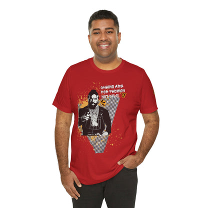 Chains are for fashion  not kid  Mr T Wisdom Retro Hip-Hop Pop Art Zine Style Portrait T-Shirt