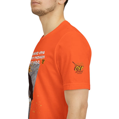 Chains are for fashion  not kid  Mr T Wisdom Retro Hip-Hop Pop Art Zine Style Portrait T-Shirt