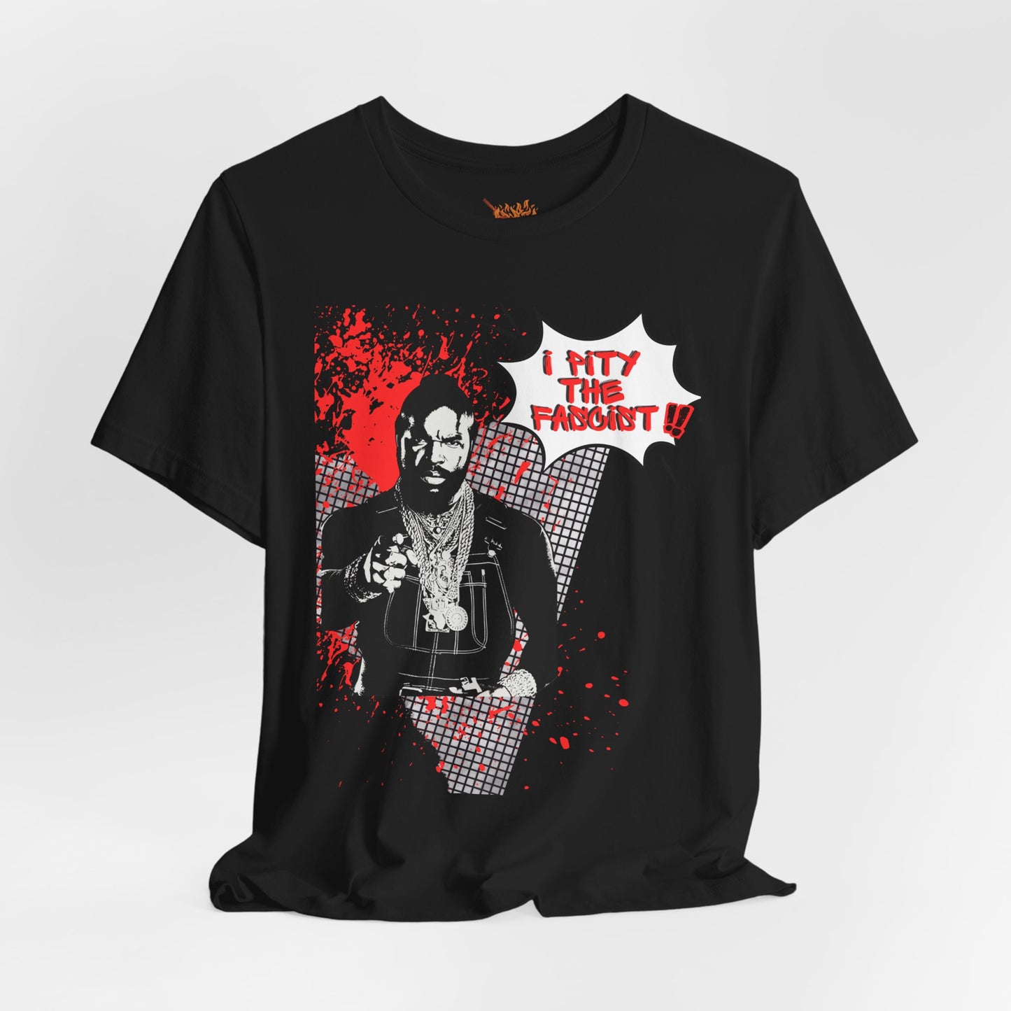 I Pity the Fascist! - Retro Punk Comic-Style Graphic Tee