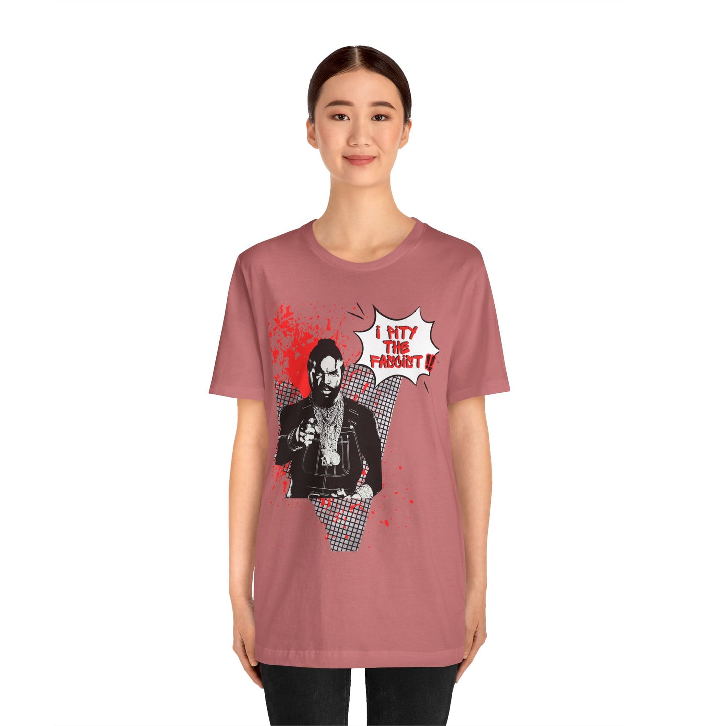 I Pity the Fascist! - Retro Punk Comic-Style Graphic Tee