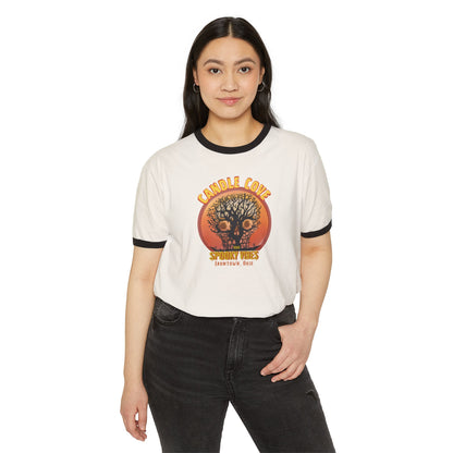Candle Cove Skull Vibes Ringer T-Shirt