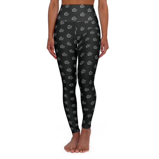 100% Jezebel Spirit High Waisted Yoga Leggings